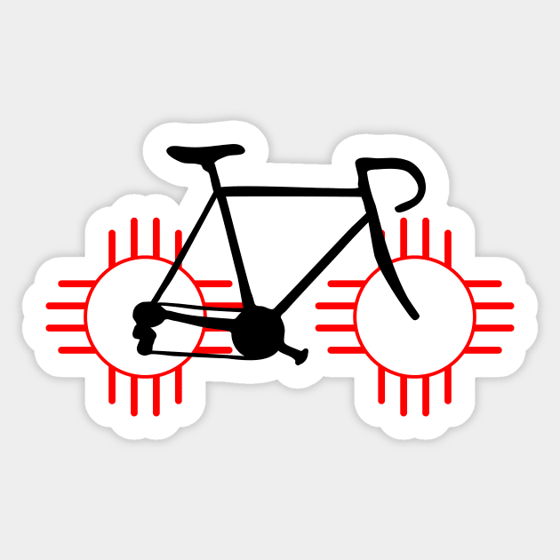 Zia Bike Sticker by dvdnds